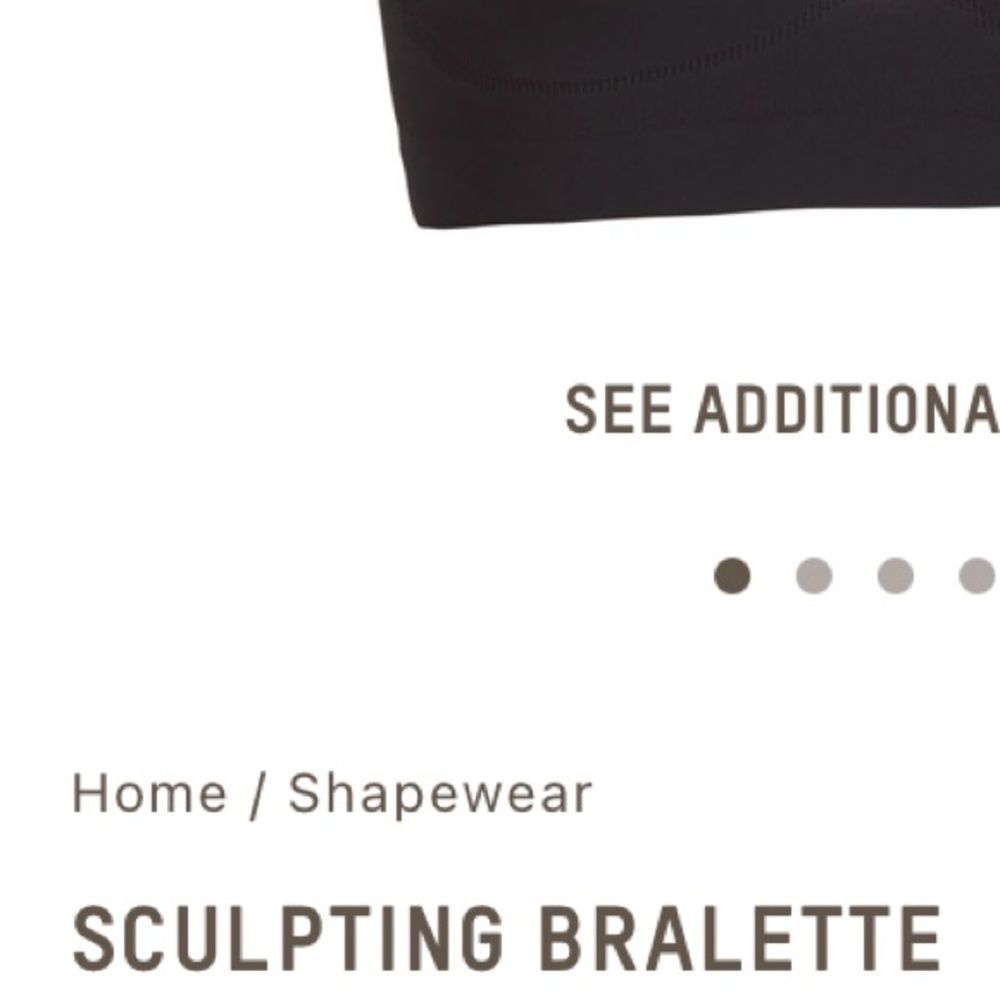 NWOT SKIMS sculpting bralette - Picture 3 of 7